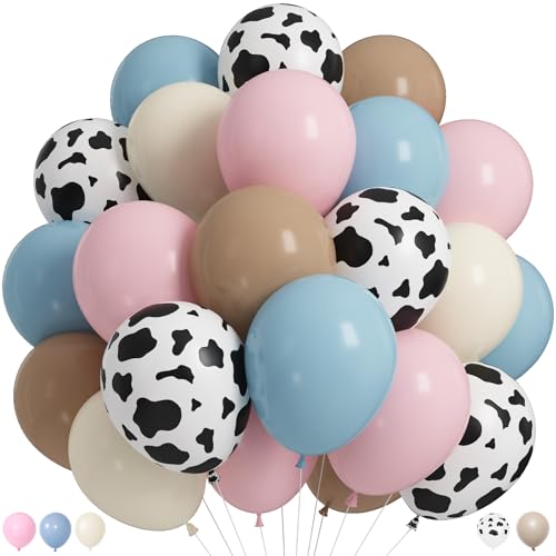 Image of Pink and Blue Balloons, Boy or Girl Gender Reveal Balloons
