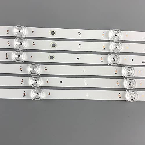 Tiras de retroiluminación LED para reparar la pantalla oscura del televisor 3