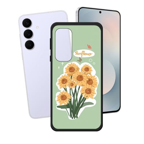 LCEHTOGYE �K�p Samsung Galaxy S25 FE�p�P�[�X�A�K�p Samsung Galaxy S25 FE (6,7")�ƌ݊����̂��钴���^�u���b�N�\�t�gTPU�V���R���Q���P�[�X�ی�J�o�[- LH90