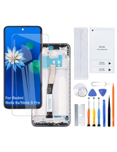 Écran pour Xiaomi Redmi Note 9 Pro cassé ? Remplacer l'affichage LCD avec ce kit gris