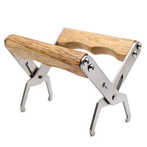 KKmoon Beehive Frame Clip Wooden Handle Lifter Bee Nest Box Jig Frame Holder