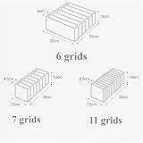 Pudełko do przechowywania skarpet, Socks Storage Organizer Box Foldable Drawer
