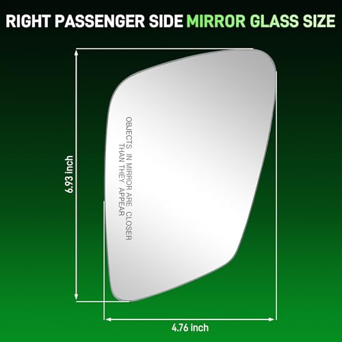 AUTOKAY Right Passenger Side Mirror Glass with Heated by AUTOKAY - Used condition - Image 5