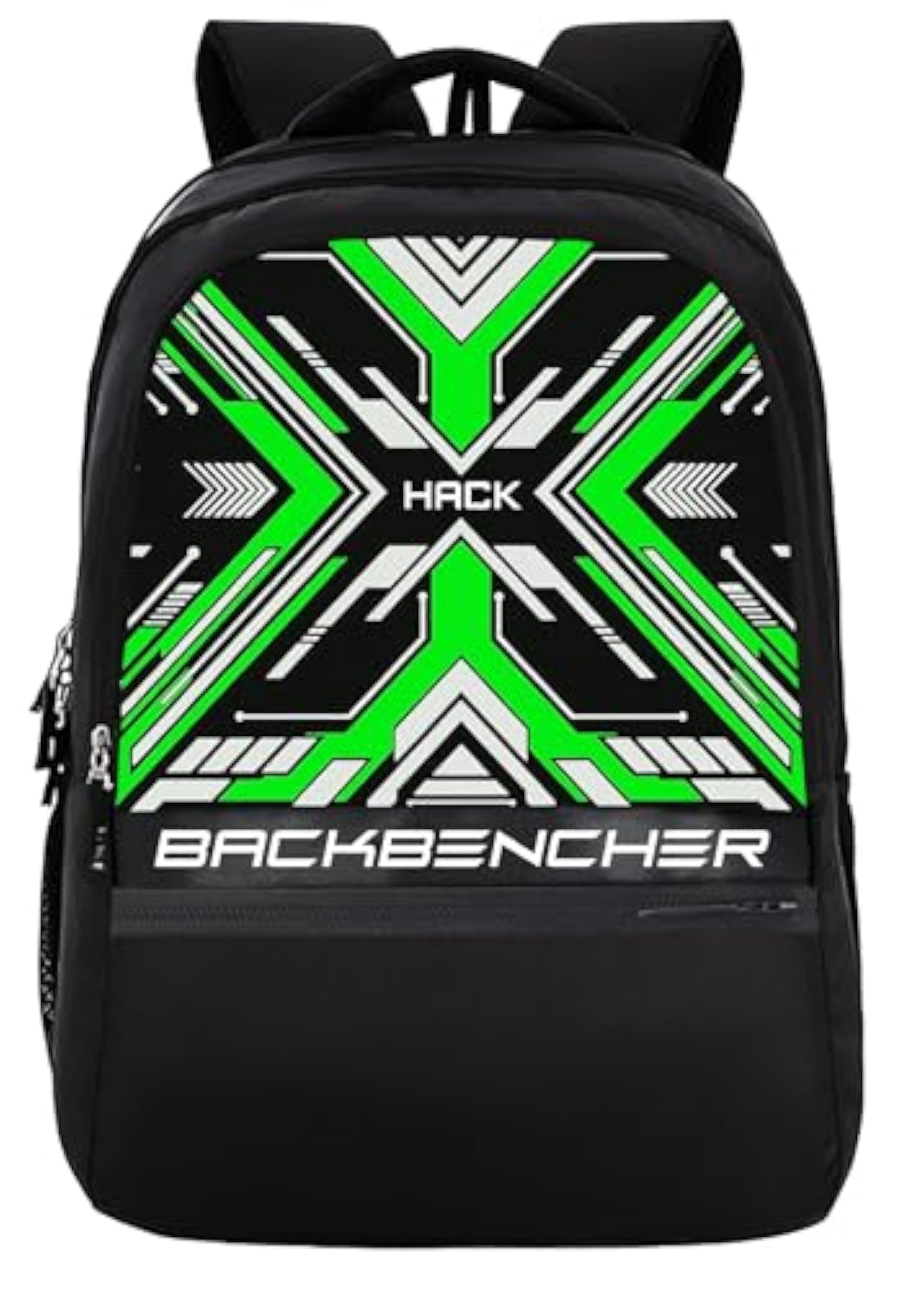 Hack Backbencher Unisex School Bag, 15.6 inch Laptop Backpack