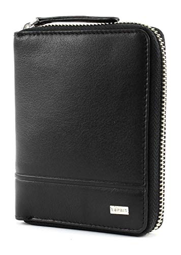 Preisvergleich Produktbild ESPRIT Zipper-Geldbörse aus Leder