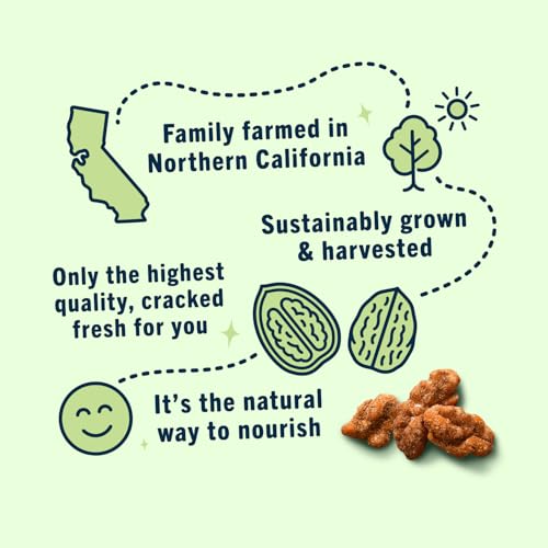 Image of Go a Little Nuts Chili Lime Walnuts, 4 oz Snack Pack (Pack of 4) Fire Roasted & Zesty, Plant Protein, Non-GMO, Peanut Free, Gluten-Free Healthy Snack for Kids and Adults