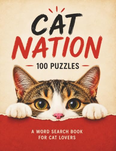 Cat Nation: A Word Search Book for Cat Lovers