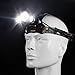 Newest Headlamp Flashlight 10000 Lumen,Best IMPROVED LED with Rechargeable Battery, Bright Head Lights,Waterproof Hard Hat Light,Fishing Head Lamp,Hunting headlamp,Running or Camping headlamp (Silver)