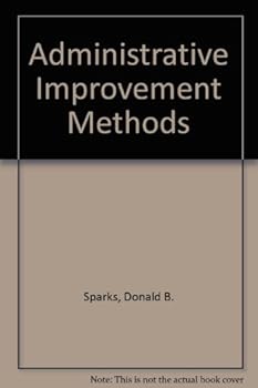 Hardcover Administrative improvement methods, Book