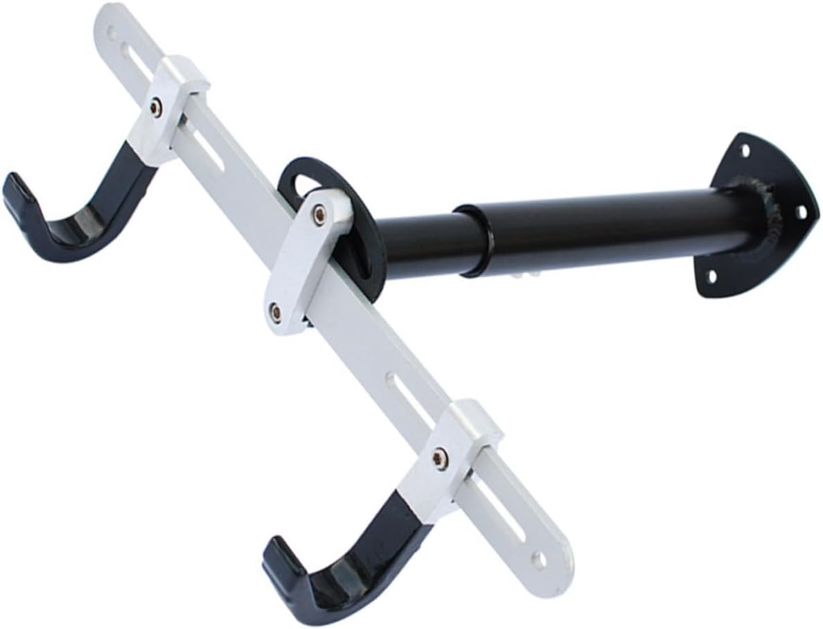 VICASKY 1Pc Adjustable Bike Wall Hook Durable Storage Rack for Bikes Scratch Design Convenient Wheel Binding Belt for Use