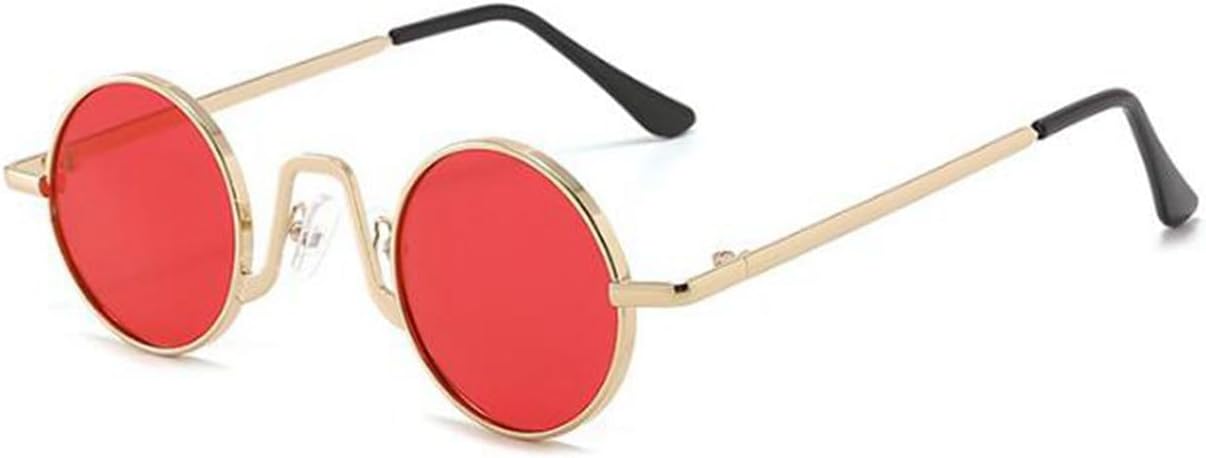 Men Women Retro Metal Round Reading Glass UV Protection Tinted Lens Outdoor Reading Glasses