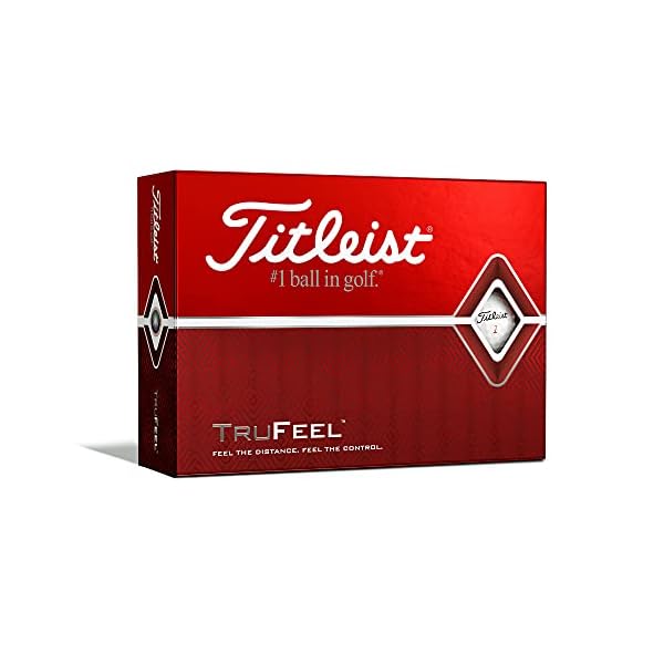 TITLEIST TruFeel Golfball, Unisex, Weiß, Einheitsgröße