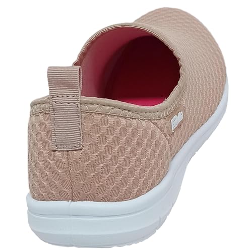Tênis Actvitta Feminino Slip On Lycra Favo Sem Cadarços Cor:Rosa;Tamanho:38
