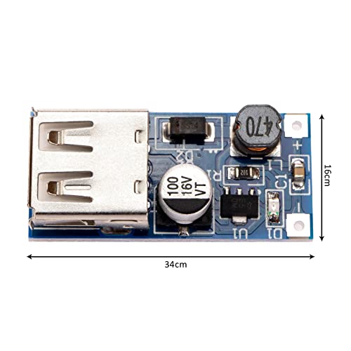 10 módulos elevadores, 0,9 V-5 V a USB 5 V DC-DC, módulo convertidor Booster Circuito elevador, regulador de tensión, módulo de alimentación