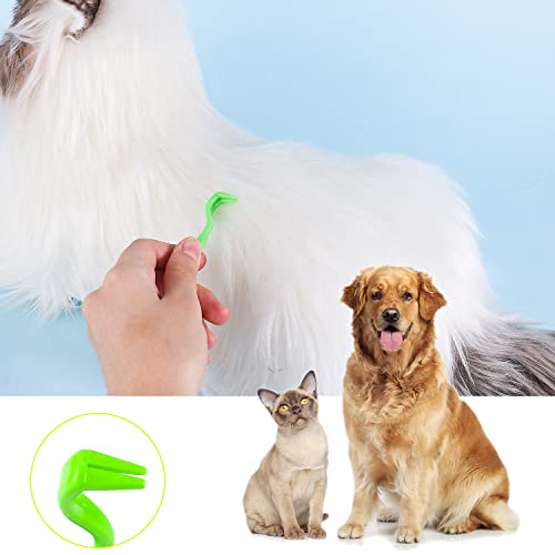 Image of Lice Kit, 7pcs Head Lice Remover Tool Lice Comb Tick Remover for Dogs Fine Tooth Comb for Lice Nit Removal with Tweezers Nail Clippers for Dog Cat Pet Human