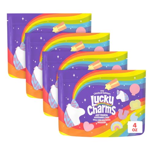 Lucky Charms Only Marshmallows Snacks and Baking Ingredient, St. Patrick’s