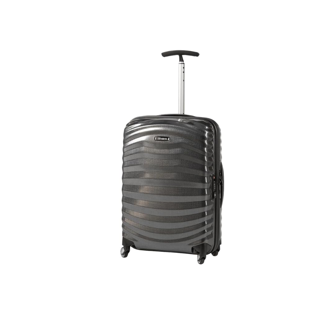 Samsonite Lite-Shock Spinner S Bagaglio a Mano, 55 cm, 36 L, Nero (Black)