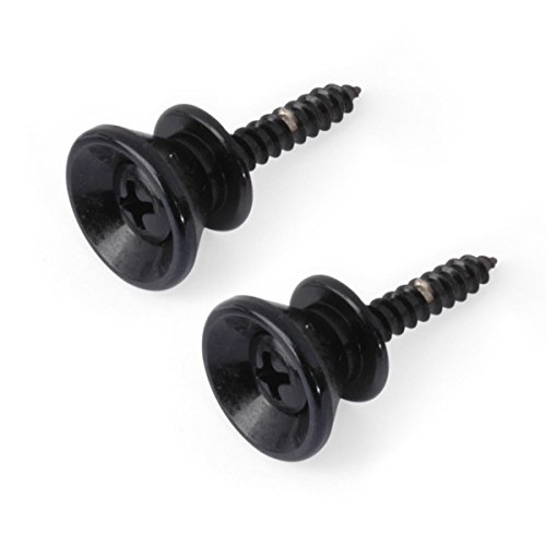 Golden Age Strap Buttons, Black, Set of 2