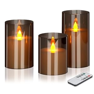 Flameless Candles 4″ 5″...
