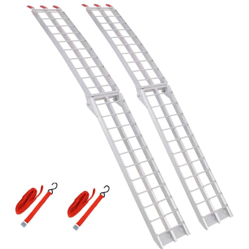 Rampas de aluminio 7.5FT para carga, capacidad 1500 lbs par miniatura 2