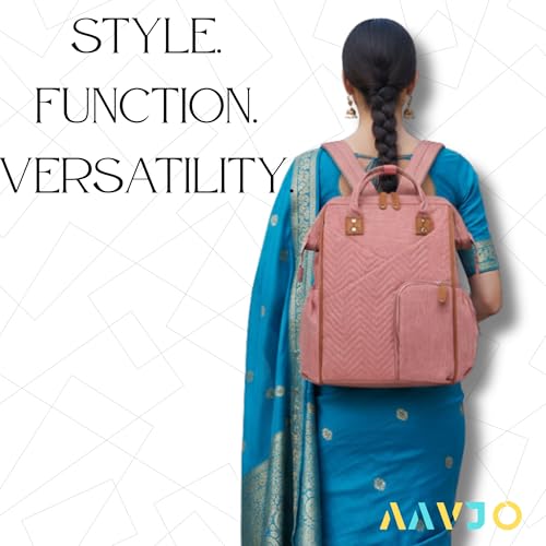 Image of Aavjo , Baby Diaper Bag for Mother, Maternity Backpack, Baby Travel Bag, Waterproof Diaper Pouch