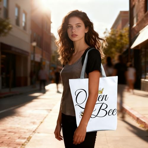Bolso Tote de Mujer con Cierre y Estampado Ruby miniatura 2