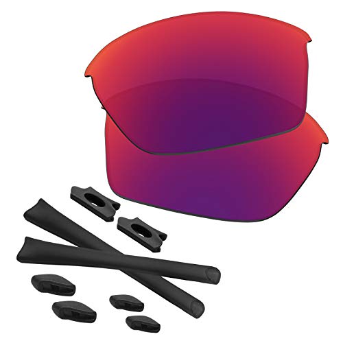 Image of Flak Jacket Lenses & Rubber Kits Replacement for Oakley Sunglasses Polarized