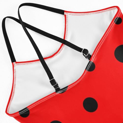 Image of Paris Eiffel Tower Theme Girls Swimsuit One Piece Bathing Suit Beach Swimwear with Adjustable Straps
