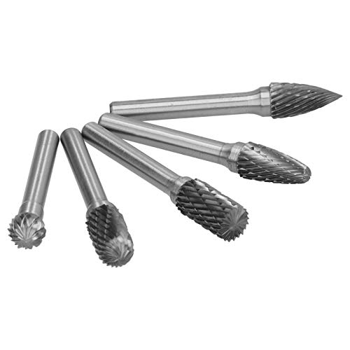 Juego de fresas rotativas de acero tungsteno resistente al desgaste miniatura 6