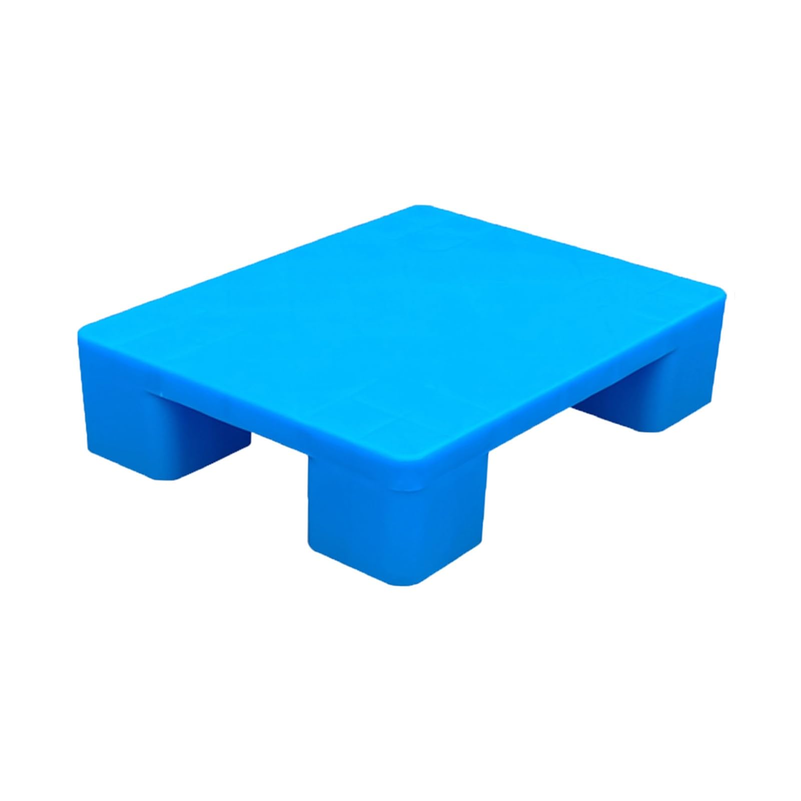 Espositore per piedistallo in plastica per Pallet, scaffale per deposito Resistente all'Usura, officine di spedizione (Colore: Blu-2 Pezzi, Dimensioni: 23,6x19,7x4,7 Pollici)