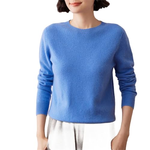 Pull en cachemire col rond femme | Fini la laine qui gratte