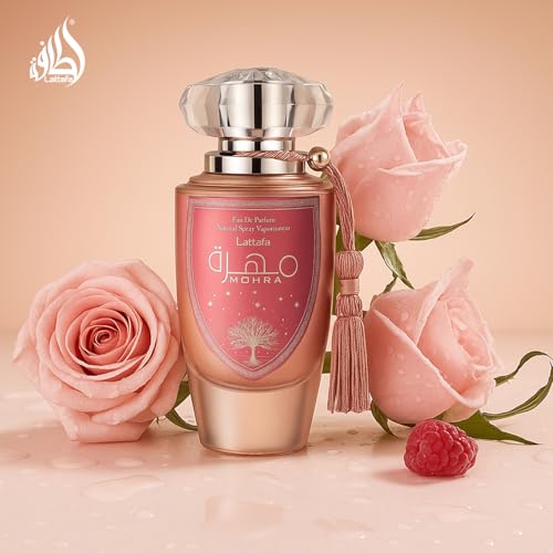 Image of Lattafa Mohra Silky Rose Long Lasting Perfume For Men & Women Eau De Parfum 100ml
