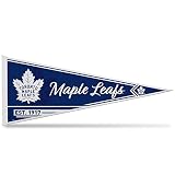 Rico Industries NHL Hockey Toronto Maple Leafs Classic 12" x 30" Felt Wall Décor Pennant - Great for Home/Bed Room/Man Cave Décor