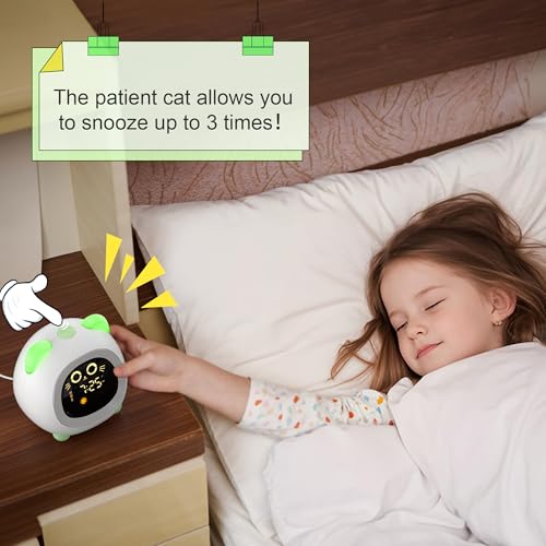 ANALOI Alarm Clock for Kids, Ok to Wake Clock for Girls, Sleep Training - Image 3