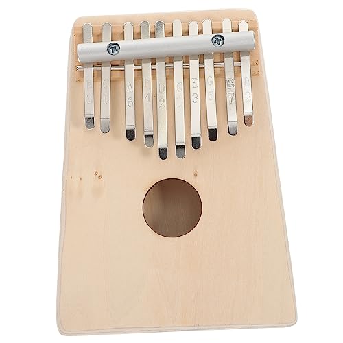 VANZACK 1 Set Portable Kalimba DIY Accessory Thumb Piano Assembly Kit for Beginners Durable Construction Resonance Chamber for Enhanced Sound Quality Easy to