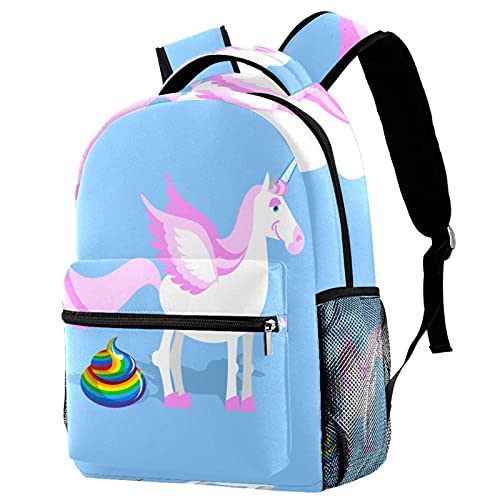 Sac à dos licorne résistant pour soulager le dos des enfants à l'école