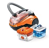 Thomas 786552 cycloon Hybrid Family & Pet Aspirapolvere, Arancione, 1400 W, 11 Fluid_Ounces, Acrylic, Black