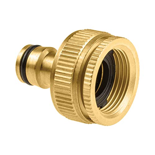 Cellfast Raccordo Universale Con Filettatura Femmina Brass, Attacco Rapido G3/4" - G1/2", 26,5Mm-21,00Mm, 52-865