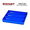 Ernst Manufacturing Toolchest Tray: Stackable Garage Organizer Tray in Blue with 3 Compartments - For Trades, Mechanics, Electricians, Plumbers, Household Use, Hobbies - Heavy Duty - Made in the USA #4