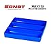 Ernst Manufacturing Toolchest Tray: Stackable Garage Organizer Tray in Blue with 3 Compartments - For Trades, Mechanics, Electricians, Plumbers, Household Use, Hobbies - Heavy Duty - Made in the USA