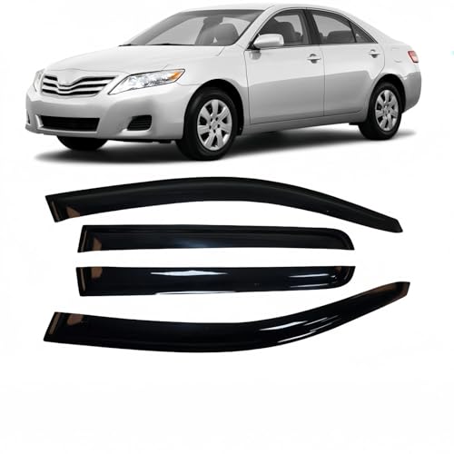 Déflecteurs de vitre latérale pour Toyota Camry 2007-2011 protection pluie et soleil