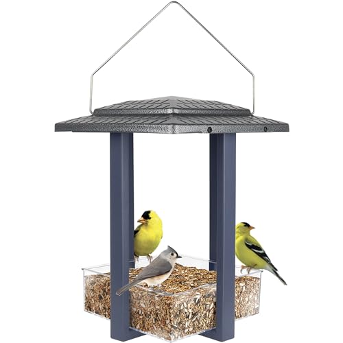 Nature's Way Fly-in Hanging Metal Fly Through Bird Feeder with