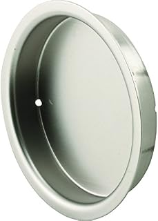 Prime-Line N 7206 Closet Door Finger Pull, 2-Inch, Satin Nickel,(Pack of 2)