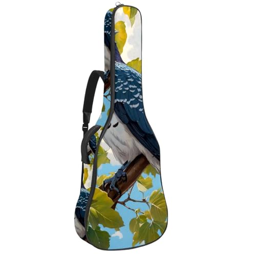 Sac pour guitare acoustique imperméable pour éviter les rayures et les chocs