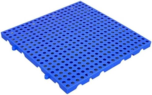 Plastic Pallet, HDPE Waterproof and Breathable Grid Design for Moisture-Proof and Easy Stacking, Ideal for Storage and Transport