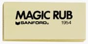 Sanford Magic Rub White Vinyl Eraser Prismacolor 73201