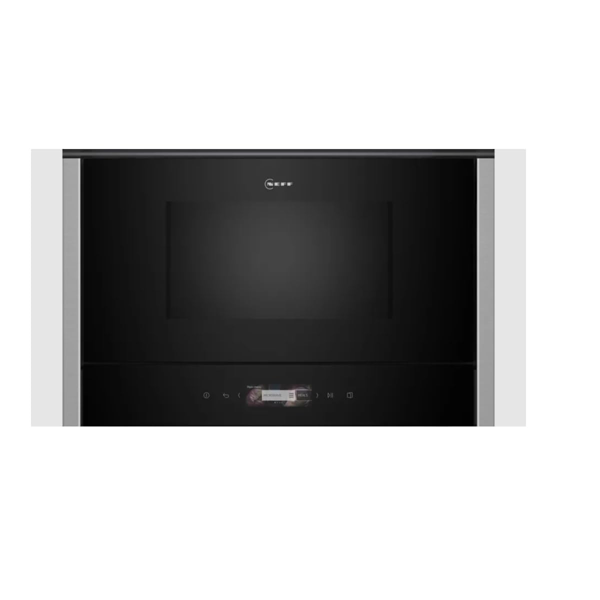 NEFF N70 NR4WR21N1 Einbau-Mikrowelle 40 x 60cm Full Touch TFT-Display Edelstahl