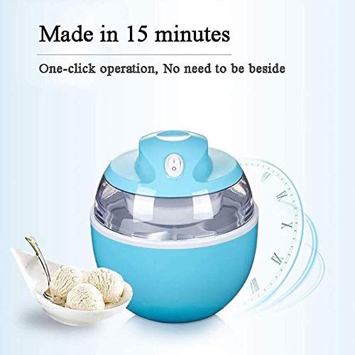 LLSS Softeismaschine für Zuhause, selbstgemachte elektrische Eismaschine mit eingebautem Gefrierschrank, Iced Dessert… – Bild 4