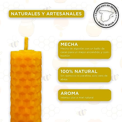 LAMARE Candela al miele naturale puro al 100% pura...