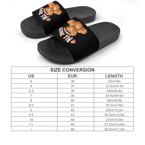 All Just Peanutss Unisex Shower Shoes House Slippers Non-Slip Indoor Bathroom Shoes for Pool Beach 37 (235mm)2
